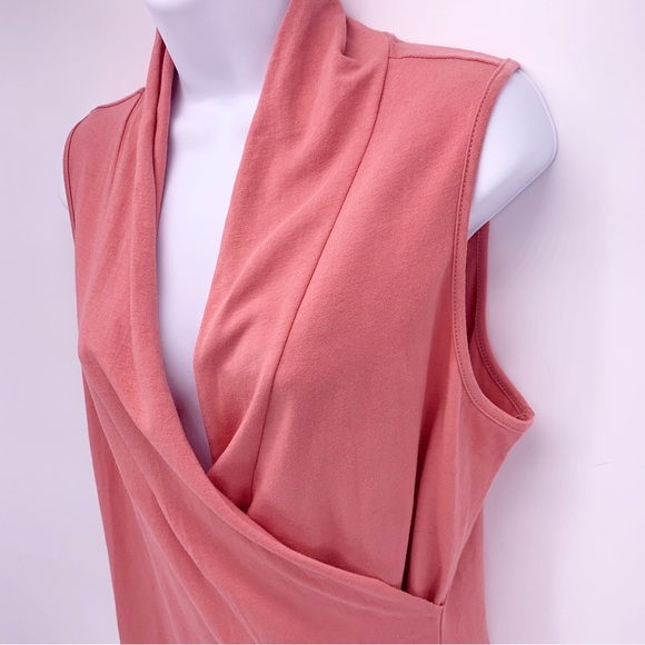 Z Supply Salmon Cross Front Tank Top Size Large - Picture 2 of 6